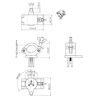 PUC 1051 Truss Adapter, Grey, For PUC 24xx, 2 image
