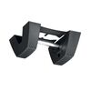 PUC 1060 Fixed Ceiling Plate, Black, For Medium to Large Sized Display
