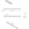 PFA 9142 2 Arm Wall Support Extension Kit, Black, For PFA 9141, 2 image