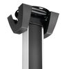 PUC 1065 Ceiling Plate Turn, 80 kg Load Capacity, Black, For Flat Ceiling, 3 image