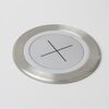 9306900102 Axessline Wireless Charger - Ø60 mm, brushed steel