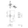 PFA 9156 Pole Coupler, Black, For PUC29xx, 2 image