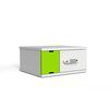 CHRGCUC-TB-10-K-EU iPad Built-in USB-C Charging Desktop Cabinet, White/Green, 10.9", EU, Plug Type: EU, 2 image