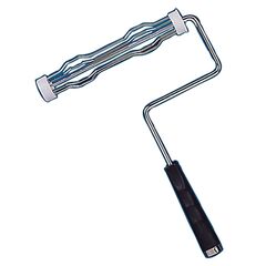 6555 Roller Handle & Cage Frame, Black (Handle)
