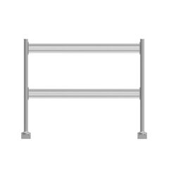 436-FXKIT4 Toolbar System, two rails, for table 1800 mm, incl. two poles