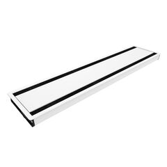 9715000601 Flip Cover 06 - Table top dual conference lid, flush mounted, 600 mm, white, Colour: White
