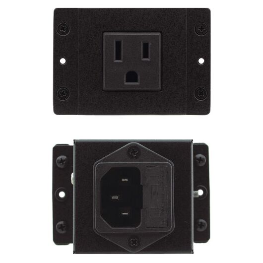 TS-2UC/U Dual Power Socket, Universal, 2xSocket, Version: 1x Universal / 2 USB, 2 image