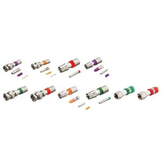 CC-BNC-59 BNC Compression Connector Male for RG-59 Coax, Pcs in pack: 5, Version: 59