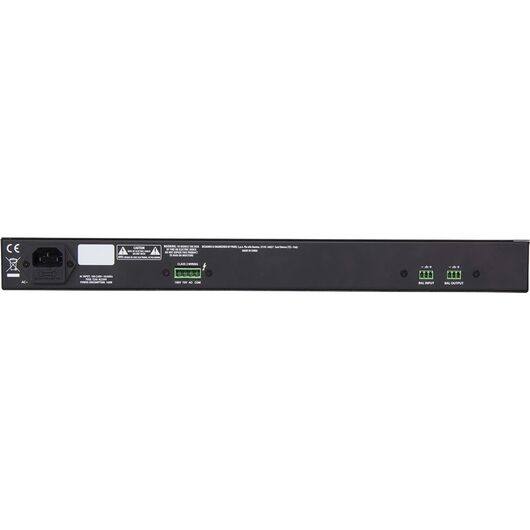 PA AUP160D 160W Class D 19" Rack Mount Booster Amplifier, 3 image