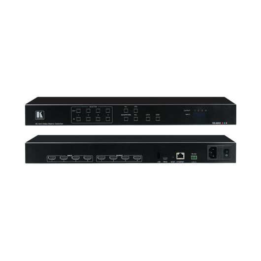 VS-44H2 4x4 4K HDR HDCP 2.2 Matrix Switcher