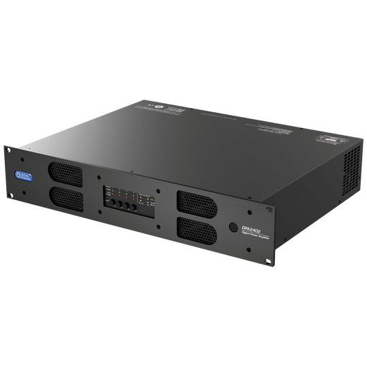 DPA2402 2400-Watt Networkable Multi-Channel Power Amplifier with Optional Dante™ Network Audio, 3 image