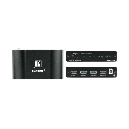 VM-22H 2x1:2 HDMI Distribution Amplifier
