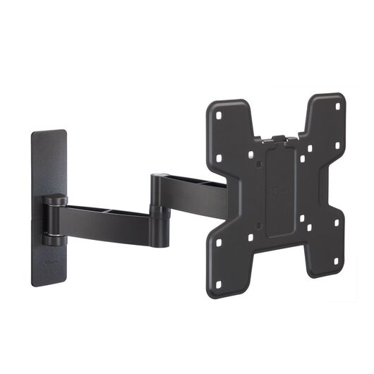 PFW 2040 Display Wall Mount Turn & Tilt, Black, 23.5x23.5x7.7cm