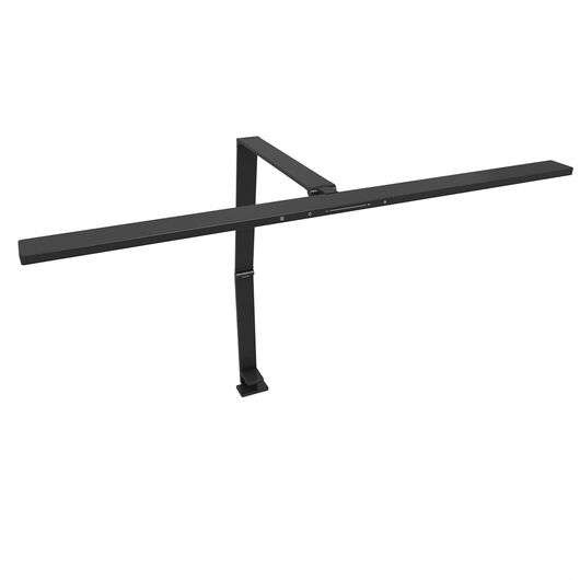 8101000209 Lamp 02 - Adjustable work lamp, table mounted, velvet black, Colour: Black