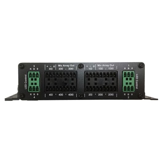 CM Array2/W Bundle A Ceiling Mic Array Analog- X Bundle (1 Array, 3 Channel,, White/Black, 4 image